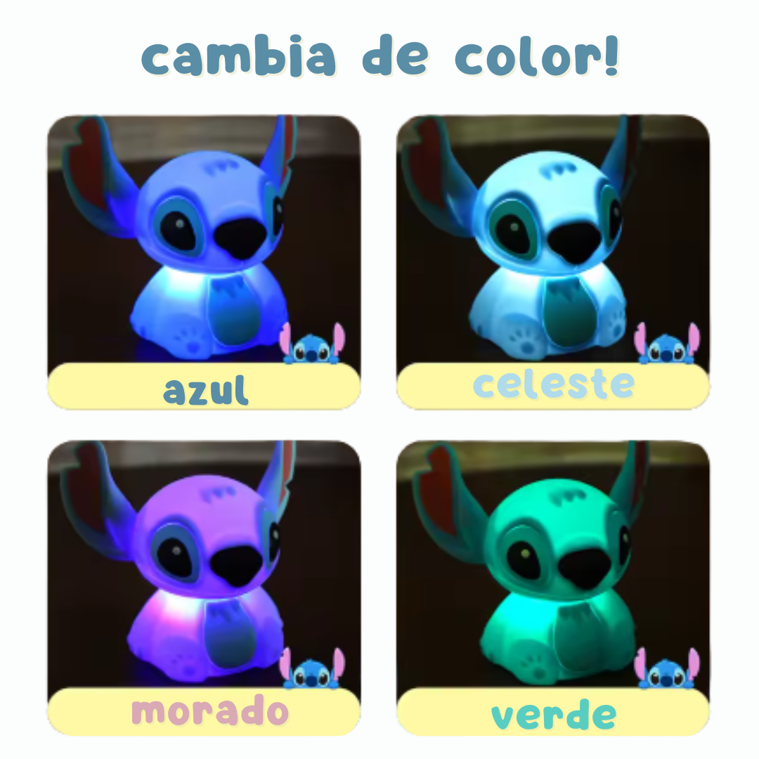 Lampara nocturna Stitch