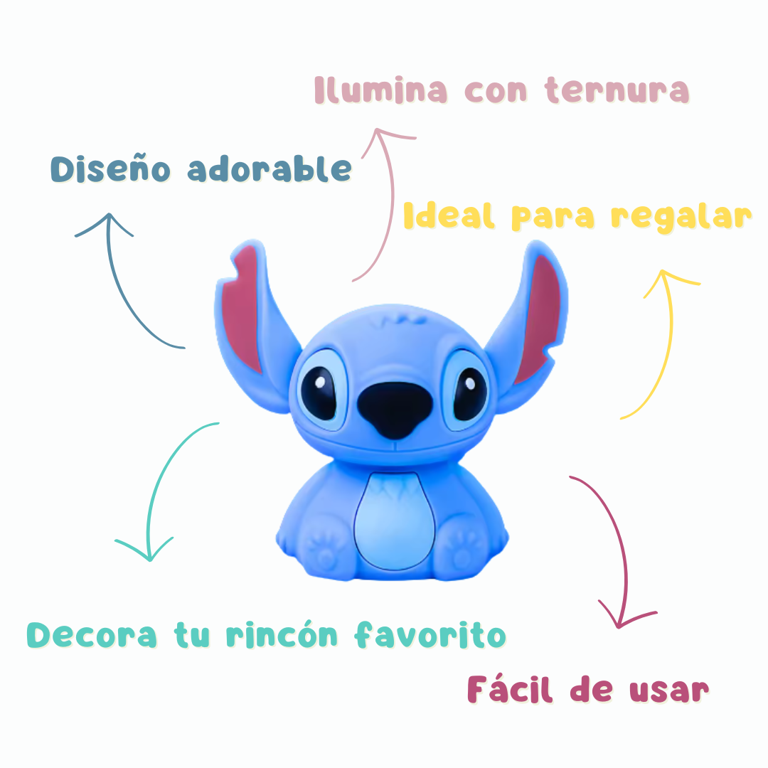 Lampara nocturna Stitch