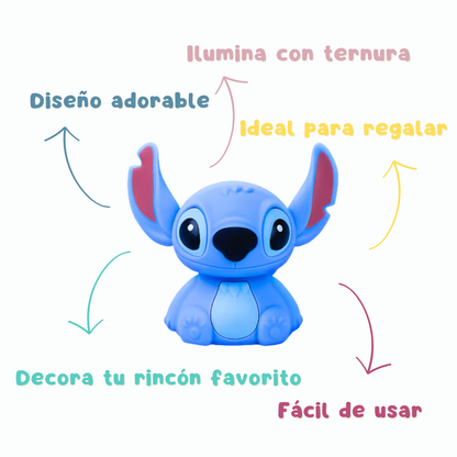 Lampara nocturna Stitch